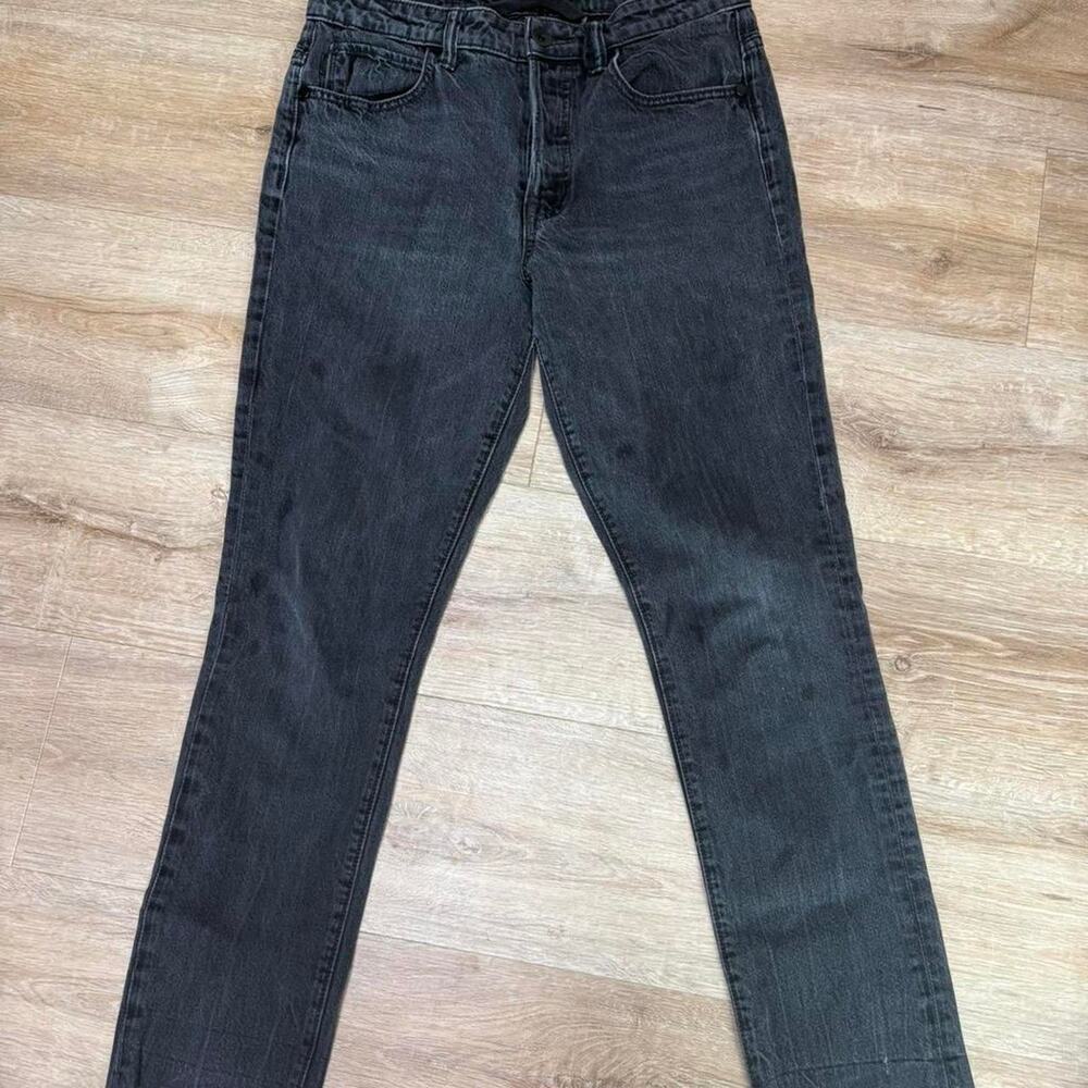 Helmut lang black high rise crop slim jeans. Size 27.